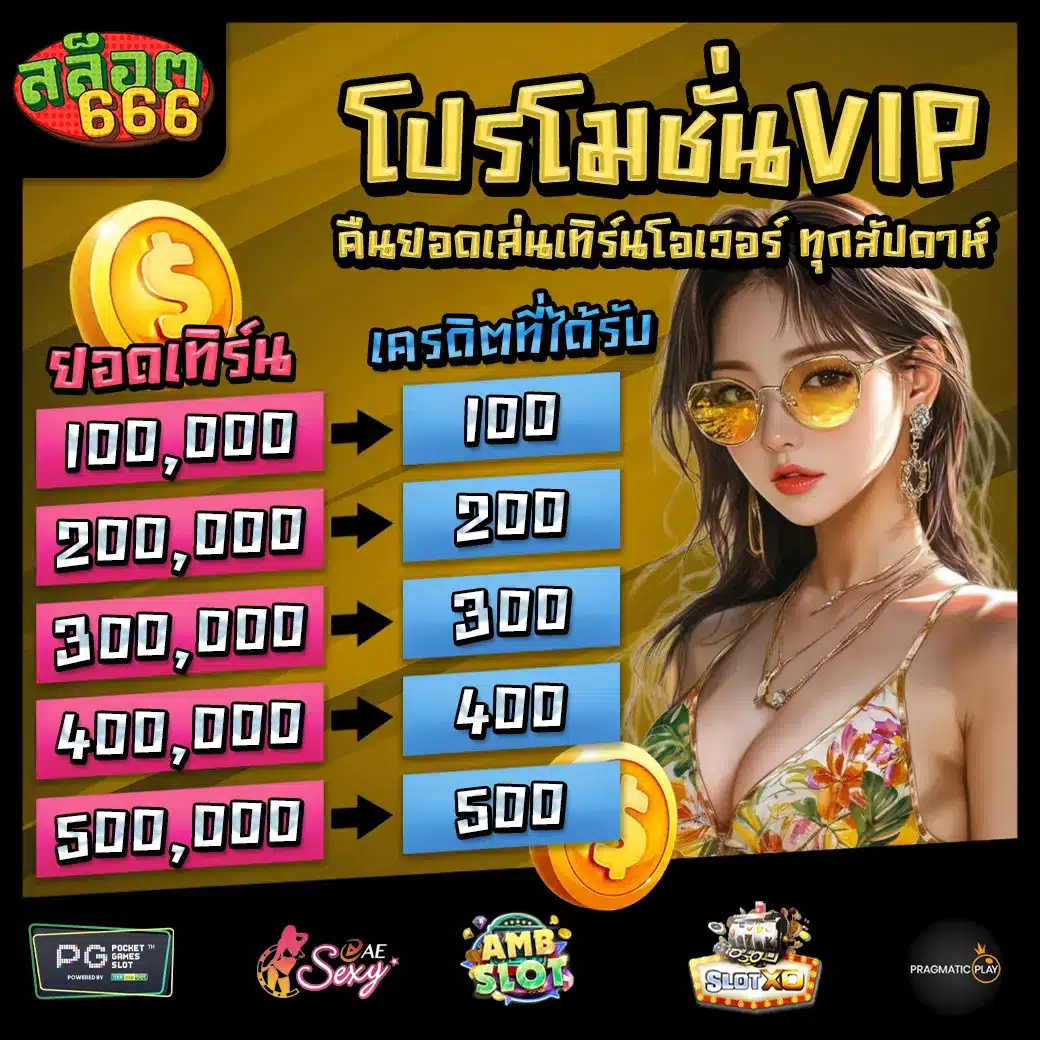 Promotion 3 SLOT666 Pro3